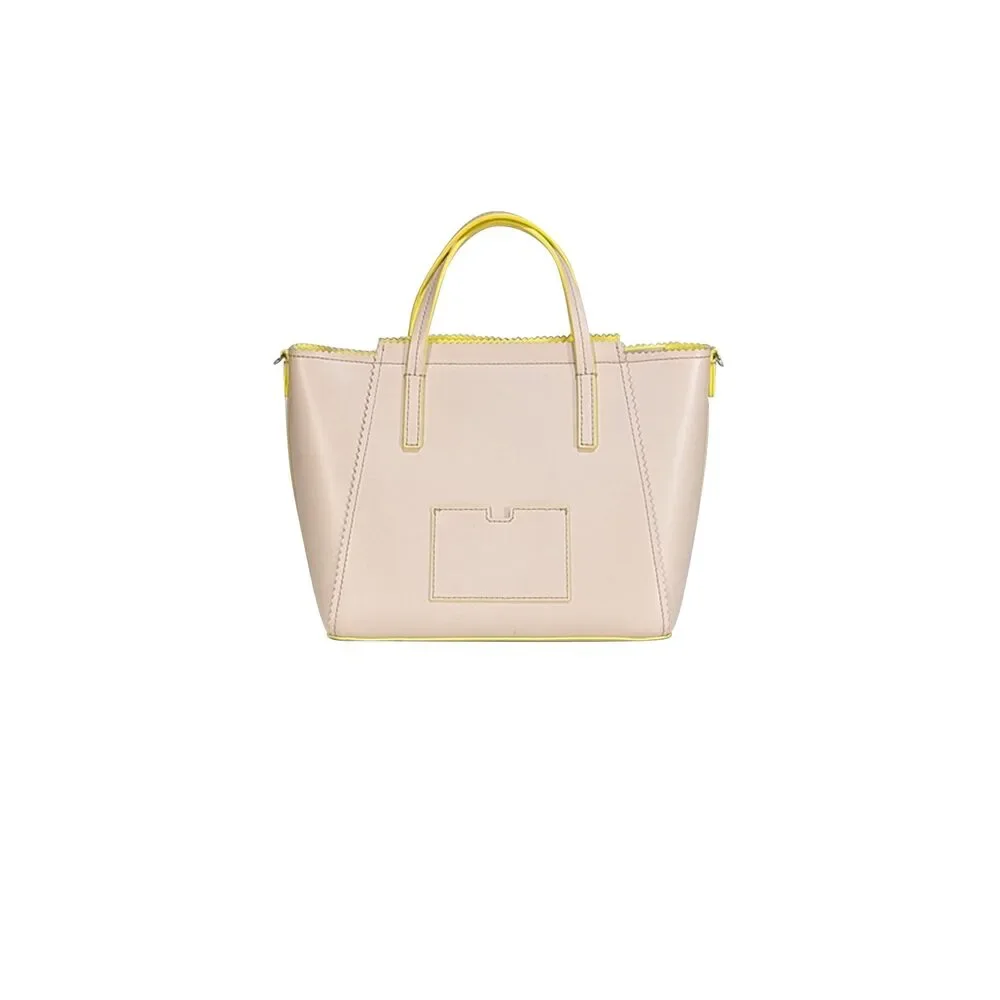 Kate Spade - Beige Scallop Trim Satchel Bag